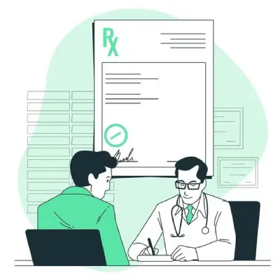 بیمار مراجعه کننده به پزشک